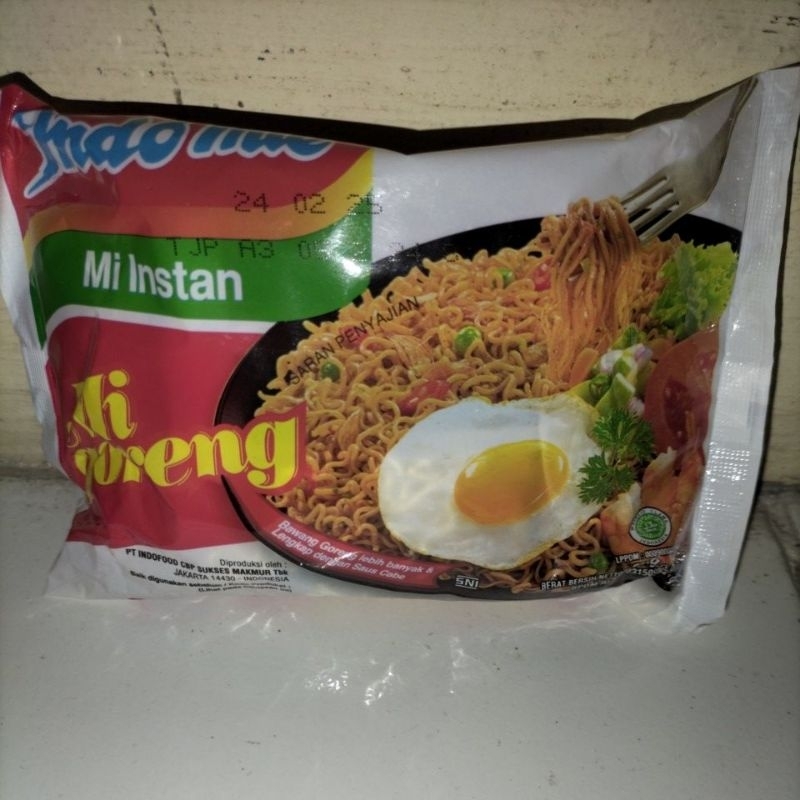 

Indomie goreng pcs