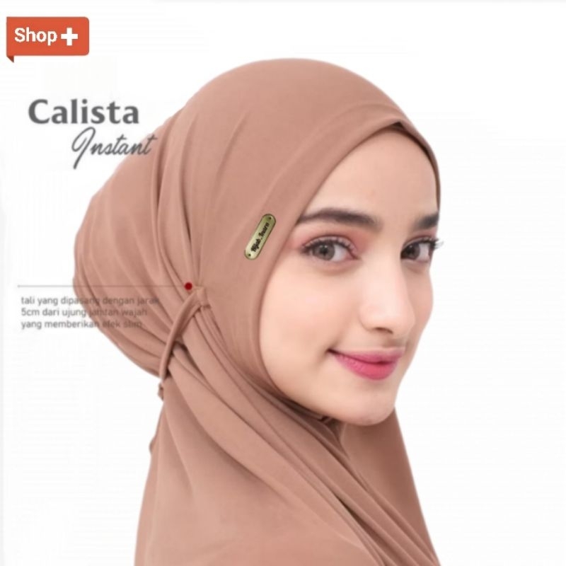 PREMIUM HIJAB MALAY INSTAN TALI ANTI TEMBEM HIJAB BERGO INSTAN