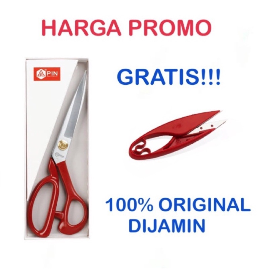 

Gunting Bahan Kain Kertas Multifungsi PIN 8 9 112 KODE L3G7