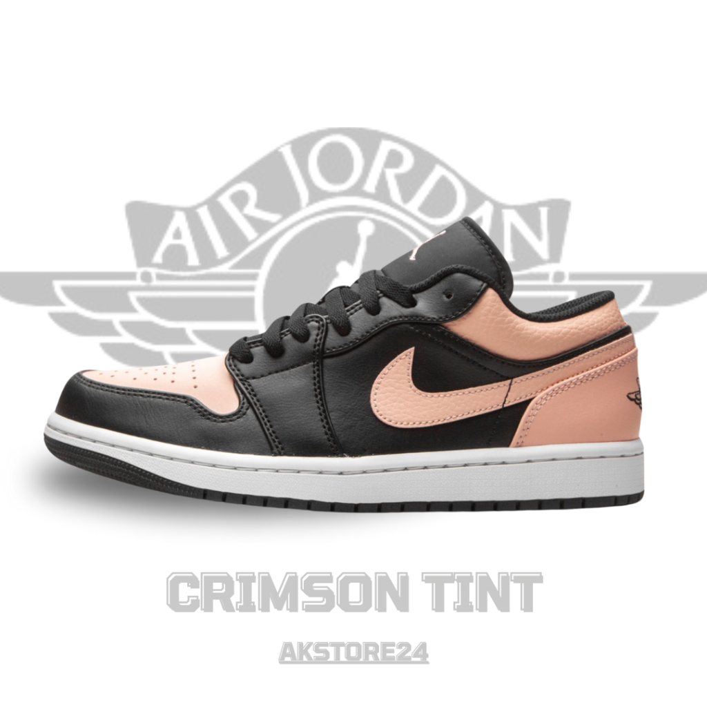 SNEAKERS AJ 1 LOW CRIMSON TINT BNIB PERPECT KICKS