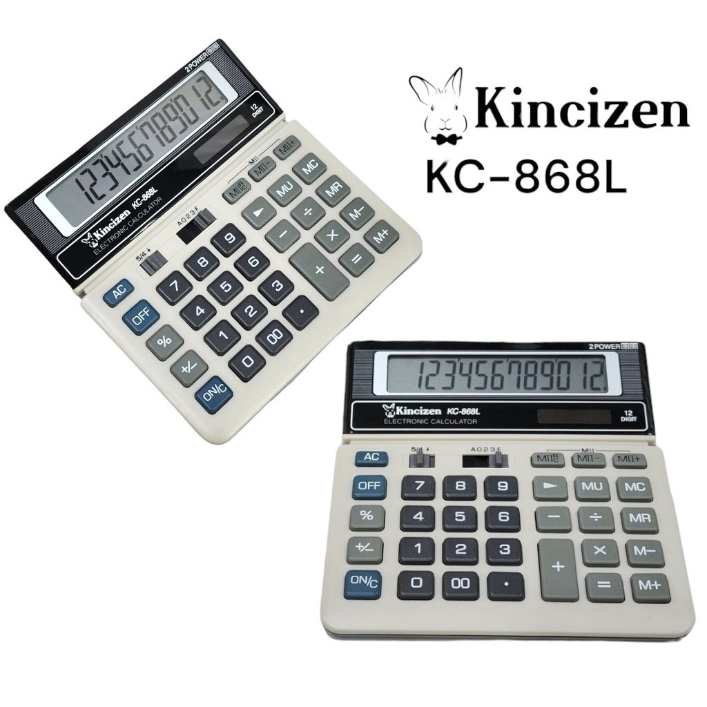 

( COD ) Calculator Kalkulator Kincizen KC-868L 12 DIGIT ANGKA NEW TYPE panel solar matematika pembelajaran finansial dan akuntan sekolah kantor murah Berkualitas