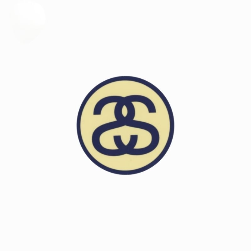 

sticker Stussy logo double SS brand clothing streetwear stiker