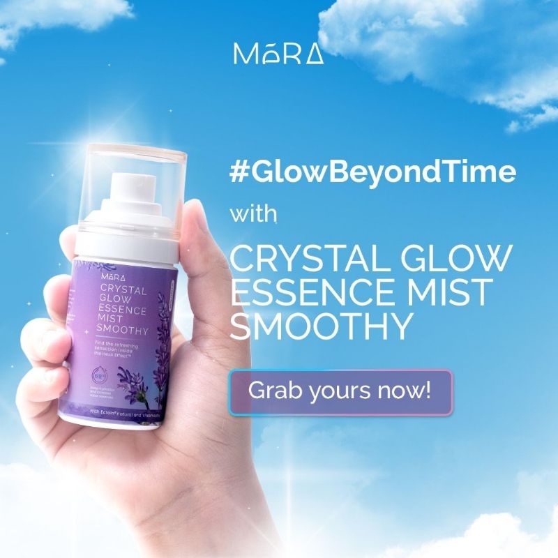 MERA CRYSTAL GLOW ESSENCE MIST SMOOTHY  EX 2026 1 Botol