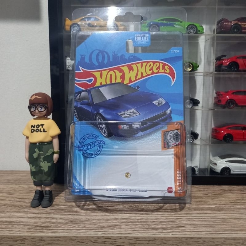 Custom Card Nissan 300ZX Twin Turbo Blue/Biru Super Treasure Hunt Hot Wheels