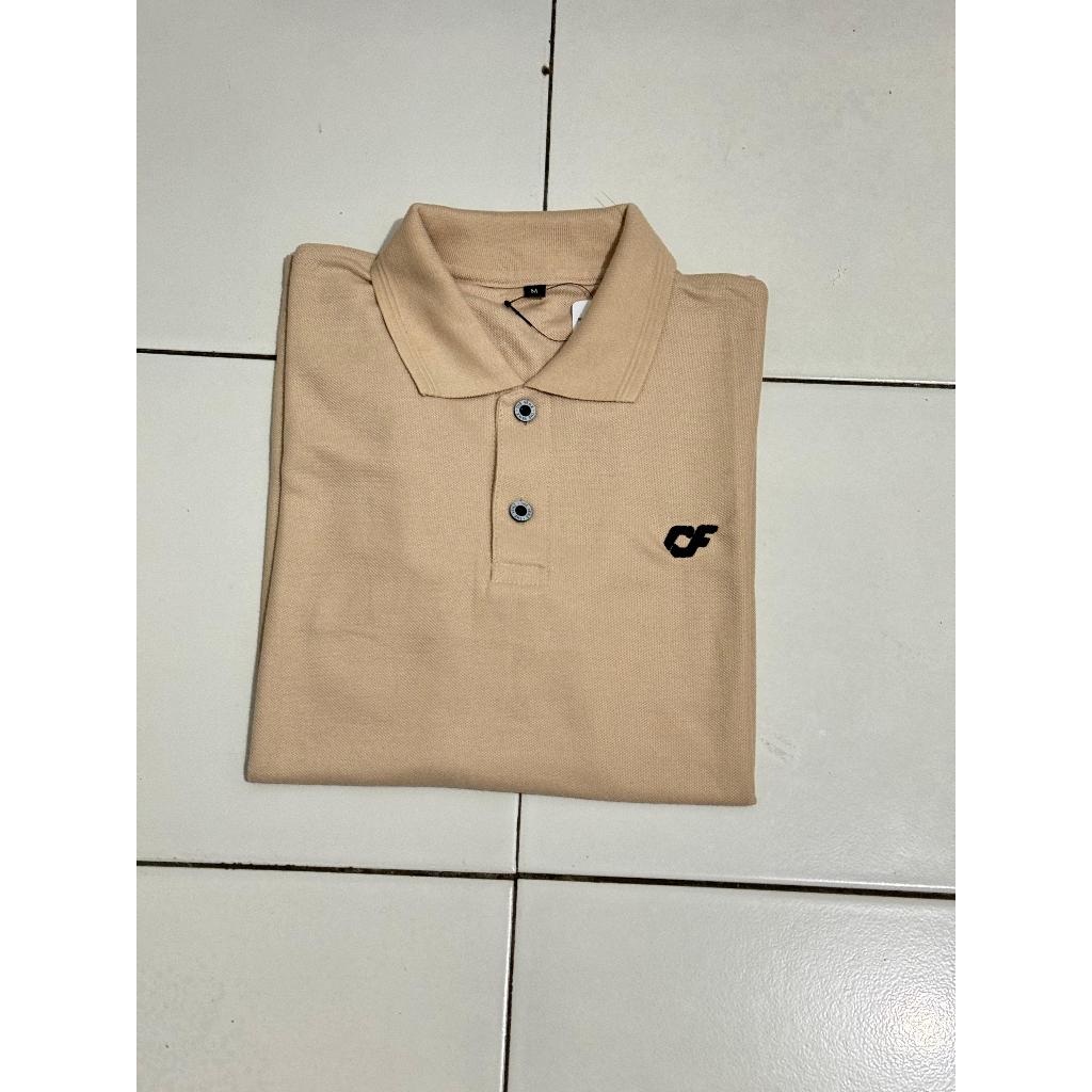 Bordir/Kaos Polo Kerah Permium CF Pria/Kaos Santay,Kaos Kerah Harian Pria Wanita