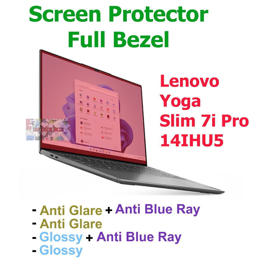 LUAR BIASA Screen Guard Lenovo Yoga Slim 7 Pro 14IHU5 i5 113H i7 1137H intel