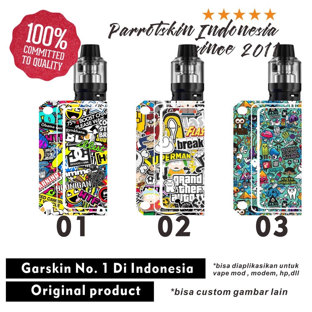 

MAKSIMAL Stiker Skin thelma solo bisa custom