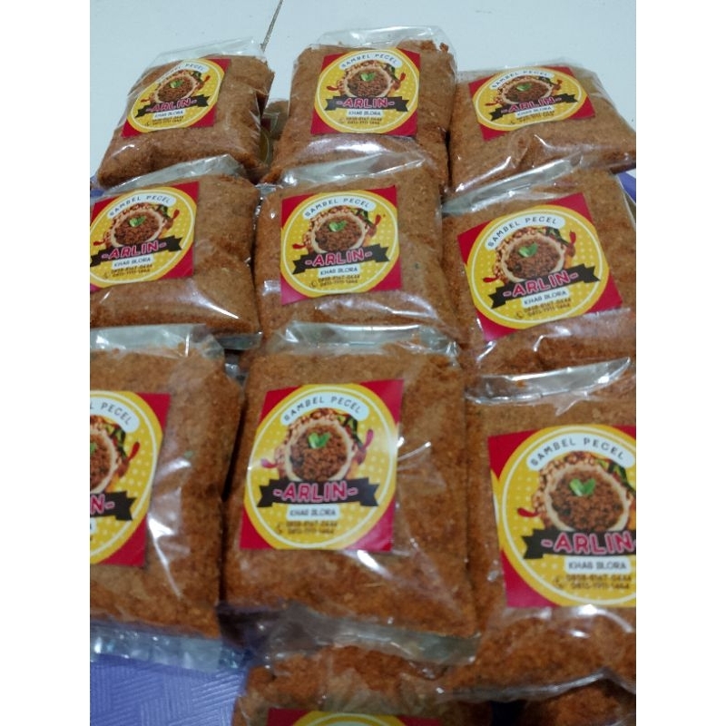 

SAMBEL PECEL, SAMBEL KACANG, 100 gram oleh-oleh khas Blora