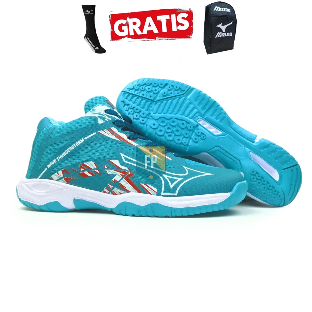 GEBYAR PROMO Sepatu volly Mizuno Wave Thunderstorm sepatu voli Mizuno sepatu voly Mizuno terbaru wlz
