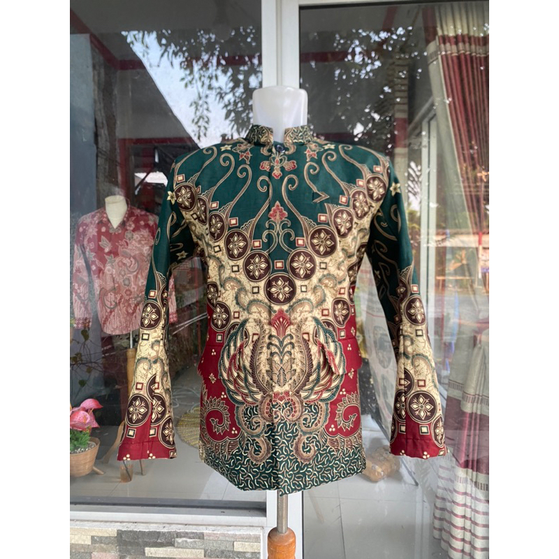 new arival jas koko batik jasko keren NU hijau emerland