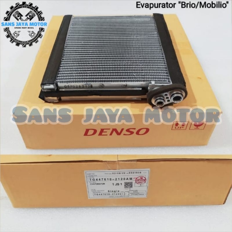 Evaporator Evap AC Brio Mobilio Denso Bergaransi