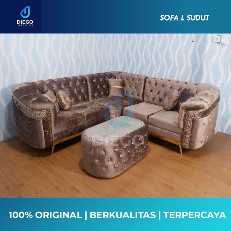 Sofa L Minimalis Sofa L Sudut Sulthan Aloha Sofa Turky Sofa Turki Free Bantal