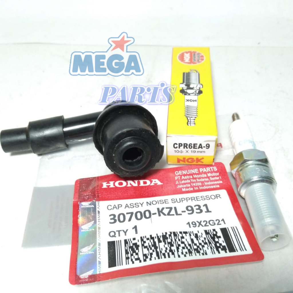 TUTUP BUSI BEAT ESP BEAT FI KZL CANGKLONG SCOOPY ESP REVO FI NEW BEAT SPORTY COP + BUSI NGK CPR6EA