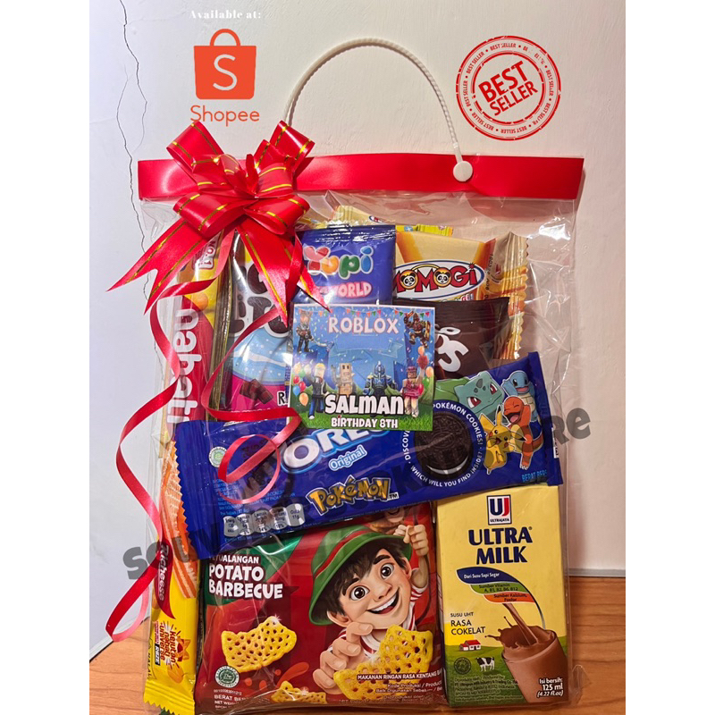 

PAKET snack ulang tahun/paket ultah/Hampers ulang tahun