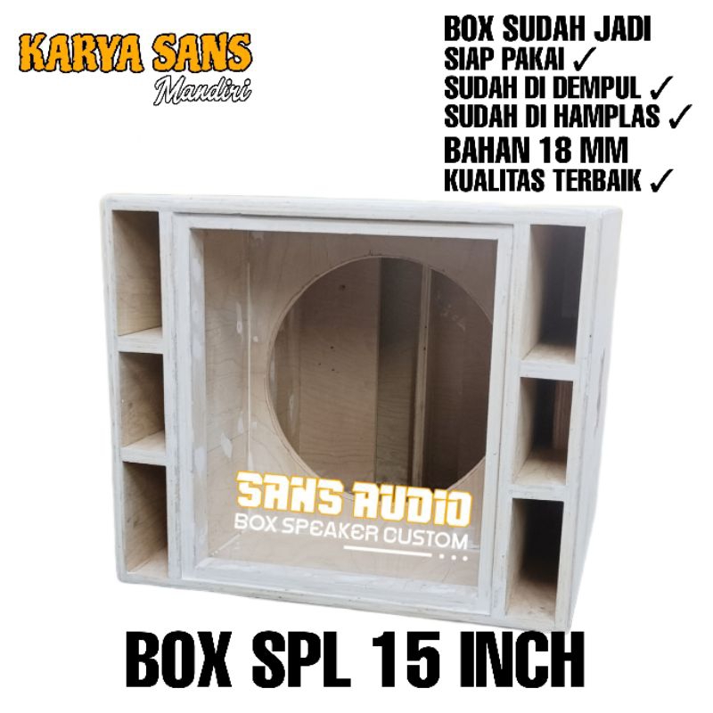 Box speaker spl 15 inch mentahan