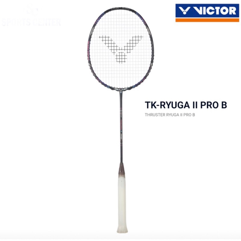 RAKET BADMINTON VICTOR THRUSTER RYUGA  - TK RYUGA + Ryuga II Pro BORIGINAL