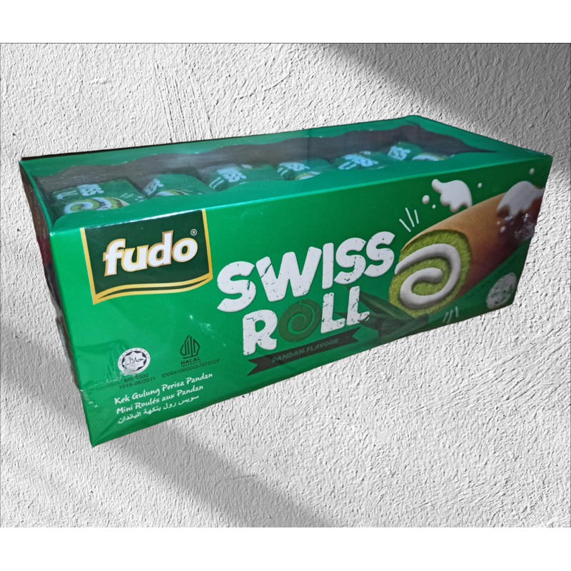 

SWISS ROLL LAYER CAKE 1 BOX ISI 24 Pcs X 18 GRAM