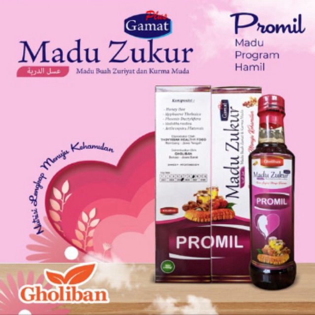 

Madu Zukur Promil Gholiban