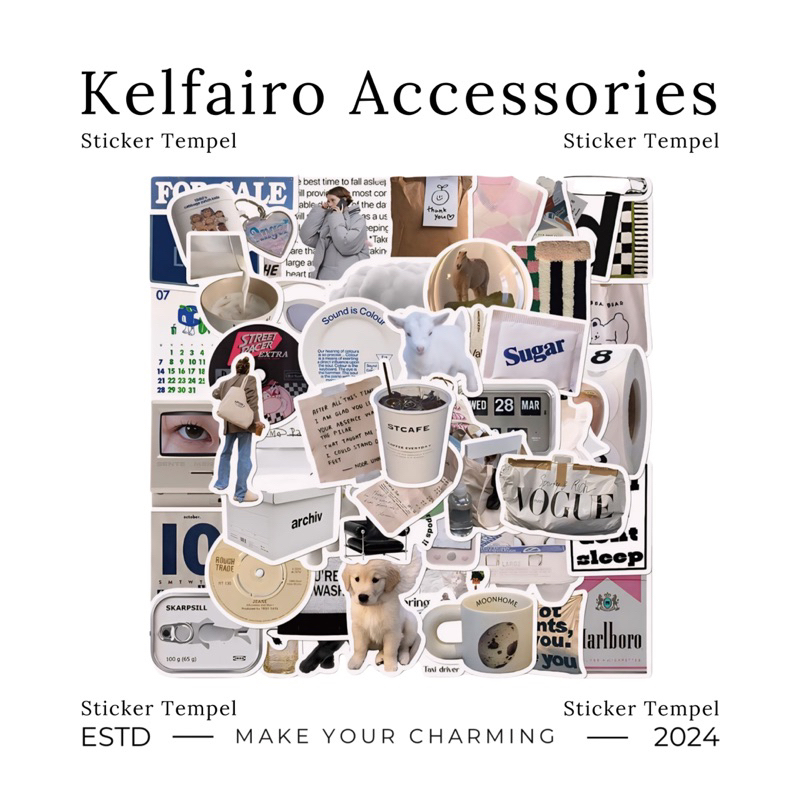 

Sticker Tempel Random Aesthetic Model Vintage