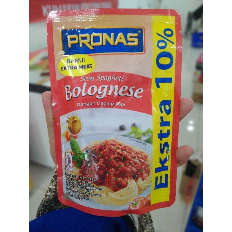 

pronas saus spagheti bolognese 385ml