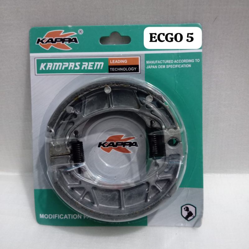 Kampas Rem Belakang Khusus Ecgo 5 / Sepeda Listrik Ecgo 5