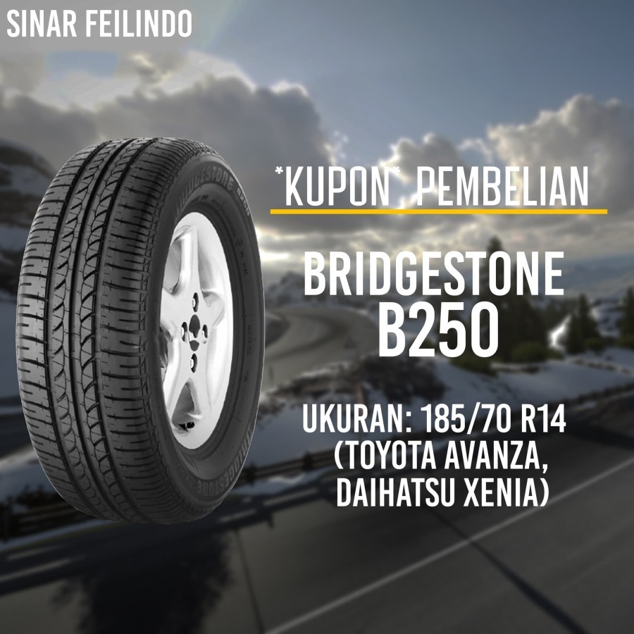 Ban Mobil Bridgestone B250 185/70 R14