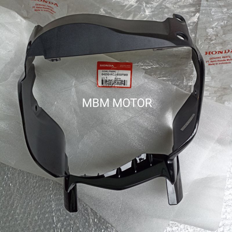 COWL COVER LAMPU REFLEKTOR DEPAN HONDA TIGER REVO PECE LAMPU 2 HITAM ORI AHM