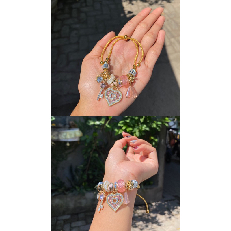 GELANG PANDORA SERUT GOLD