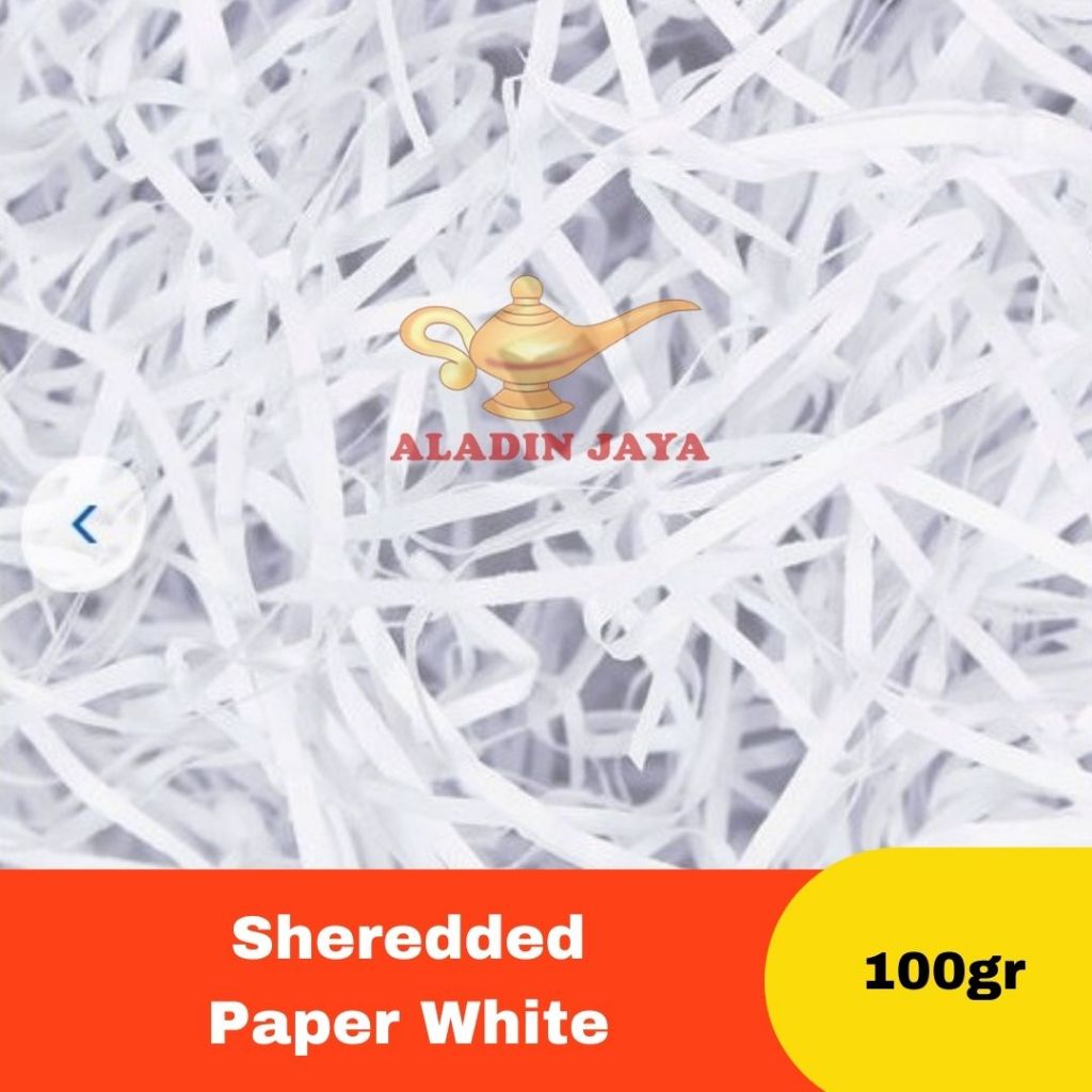

Sheredded paper white (100 gr)