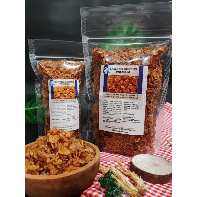 

Naminami Bawang Goreng Premium Brebes Gurih dan Renyah