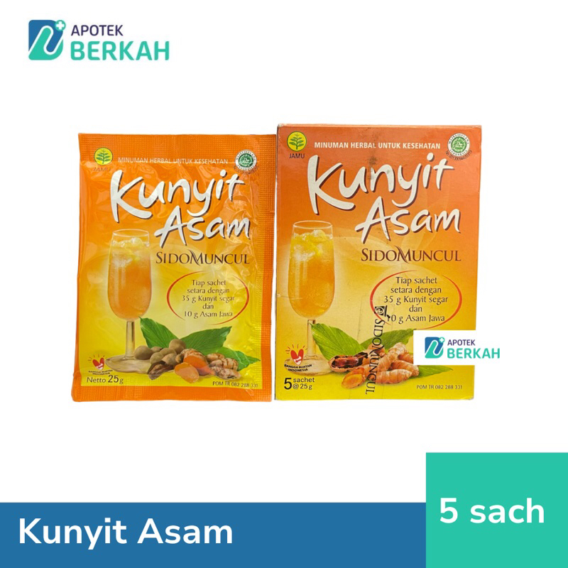 

Sido Muncul Minuman Kunyit Asam Membantu Melancarkan Haid - 5 Sachet