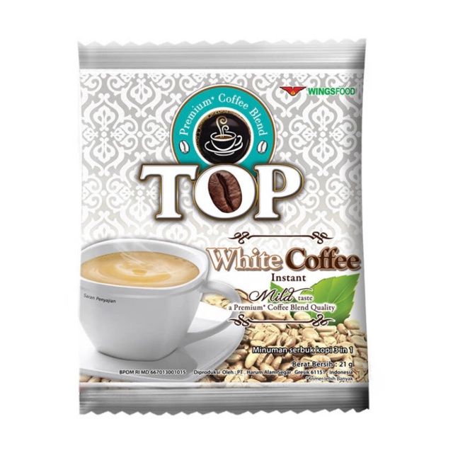 Top White Coffee Renceng / Kopi Top Aren Renceng All Varian