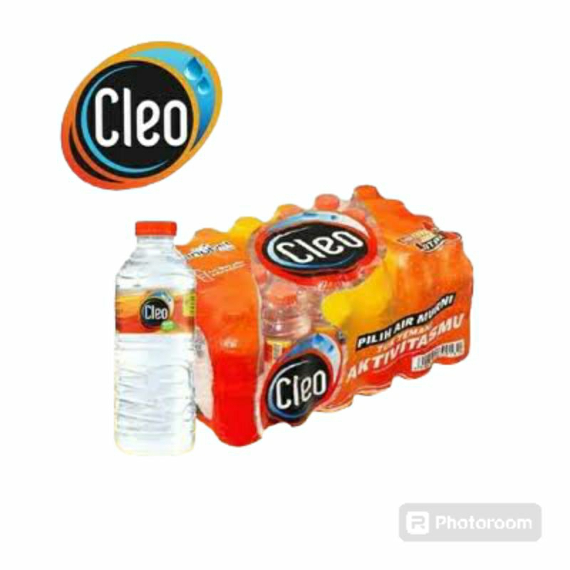

CLEO smart air mineral 220ml isi 24 botol