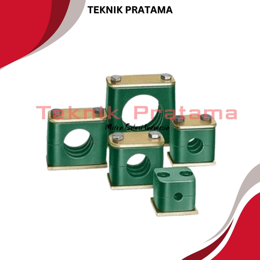 14 MM KLEM PIPA HEAVY DUTY SINGLE HOLE / KlEM PIPA HIDRAULIC CLAMP TUBING 14MM