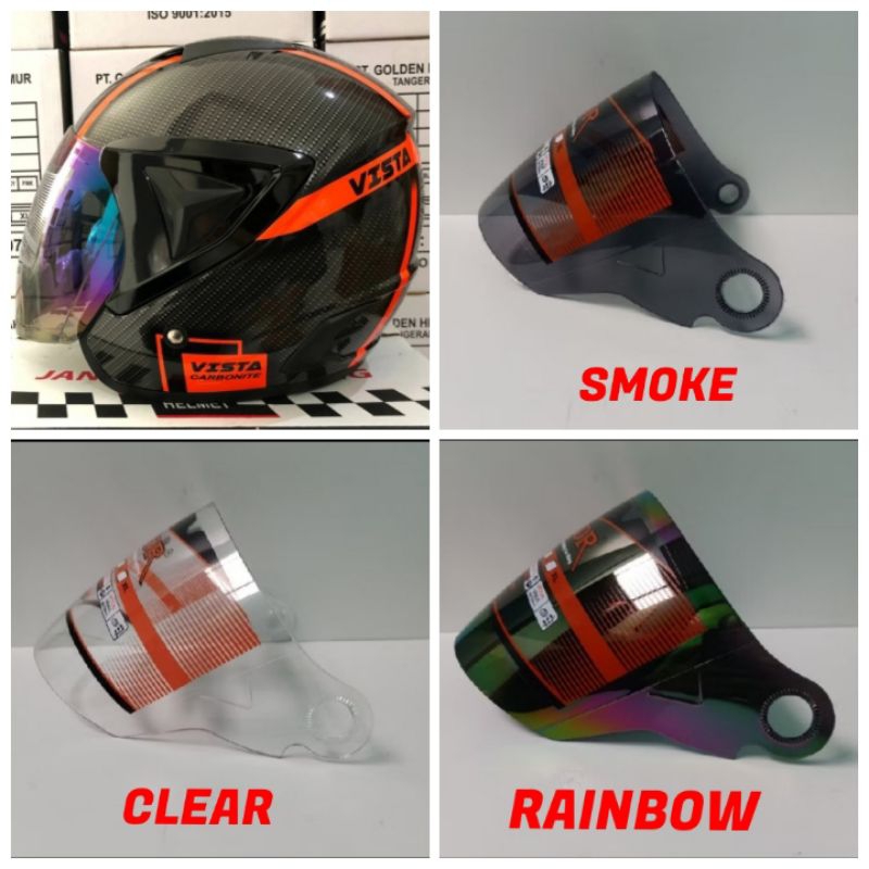 Kaca helm GHM Vista/Revo Merk NDR
