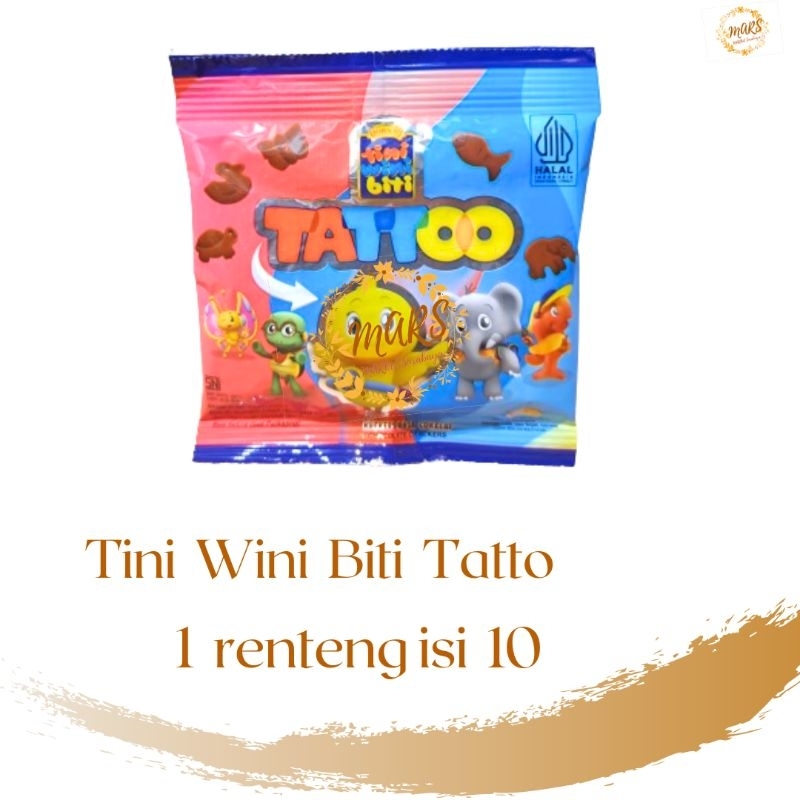 

Tini Wini Biti Tatto 1 renteng isi 10