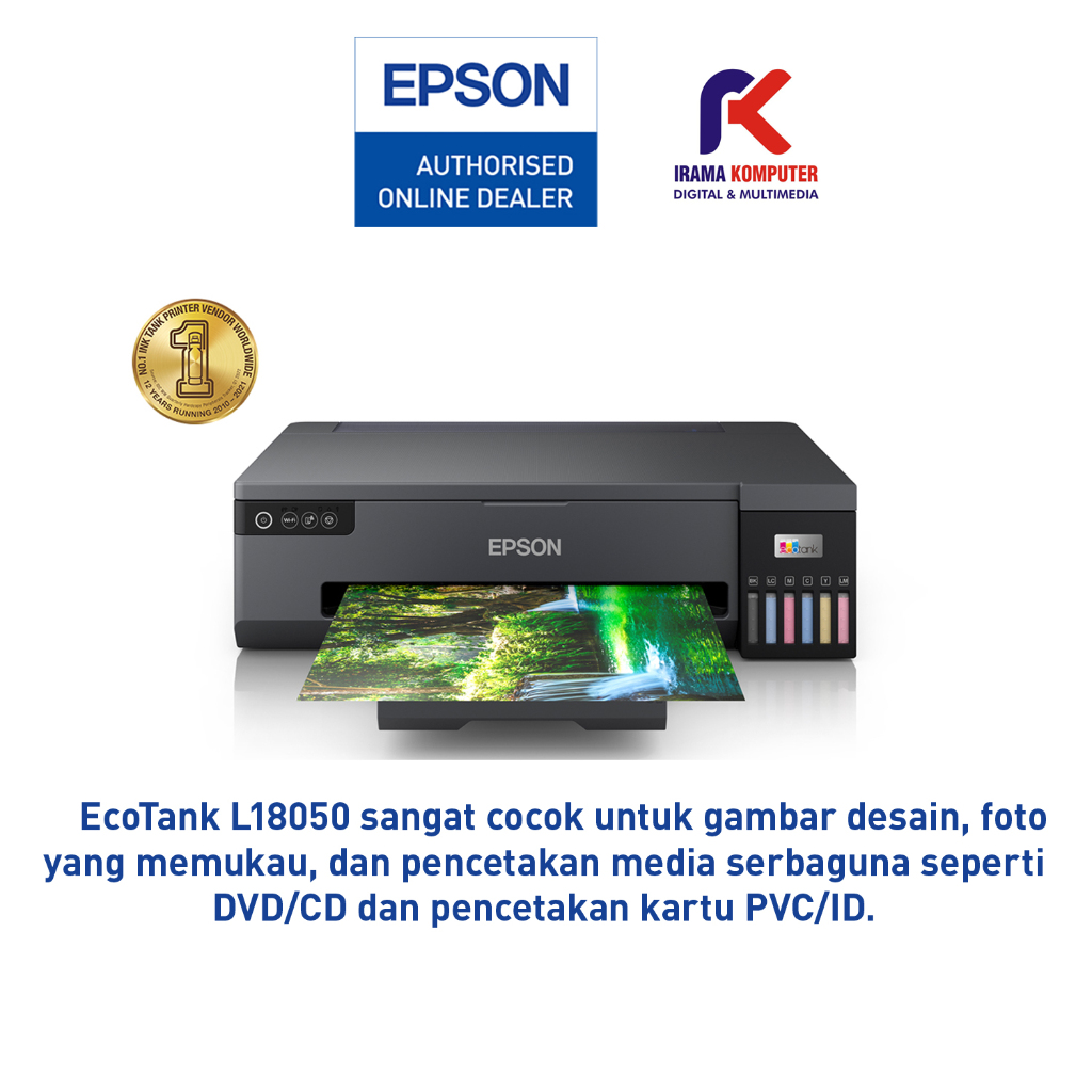 PRINTER EPSON L18050 A3 / A3+ INK TANK WIRELESS