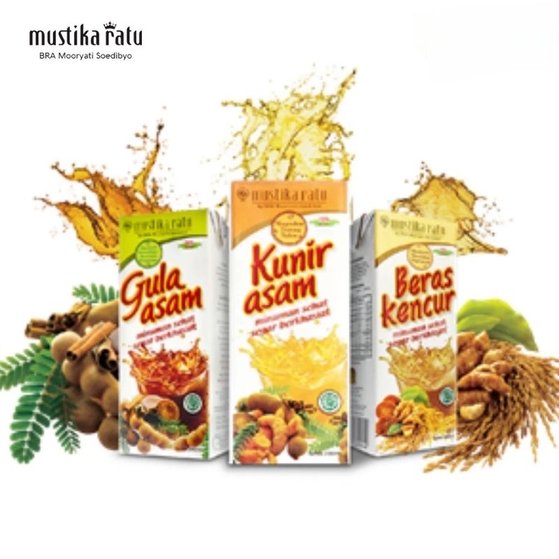 

❤Afnansa❤ Minuman Sehat Kunir asam Mustika Ratu 200ml