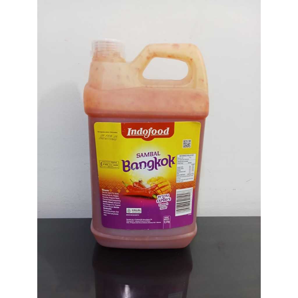 

Indofood Sambal Bangkok jerigen 5,7 Kg