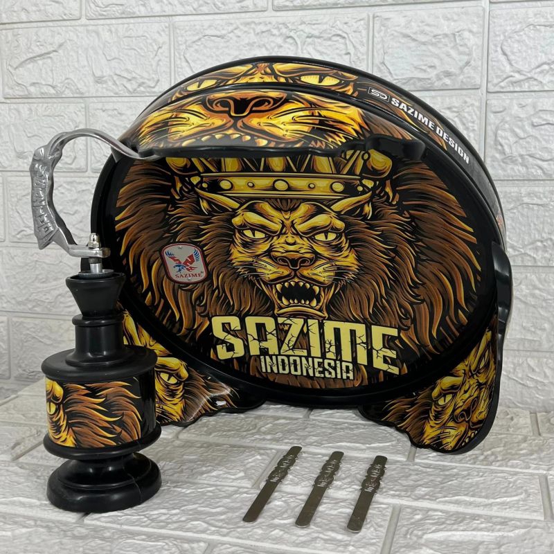 TEBOK LOVEBIRD PVC SLIM SAZIME GRADE B (LION)