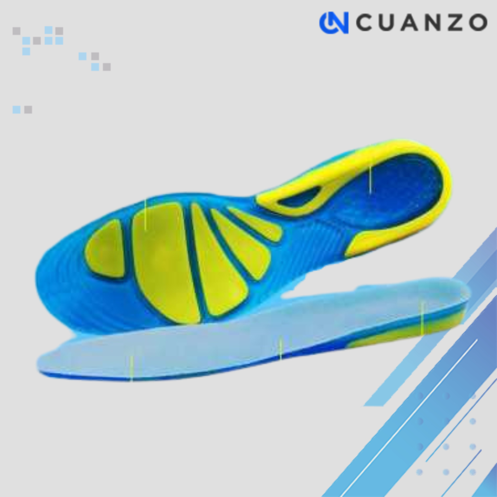 Sepatu Alas Kaki Orthopedic Shock Absorb / Alas Kaki Sol Insole Dalam Tambahan Sepatu Pria Wanita Co