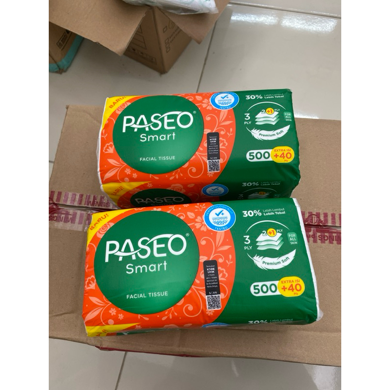 tissue paseo smart 500 sheets