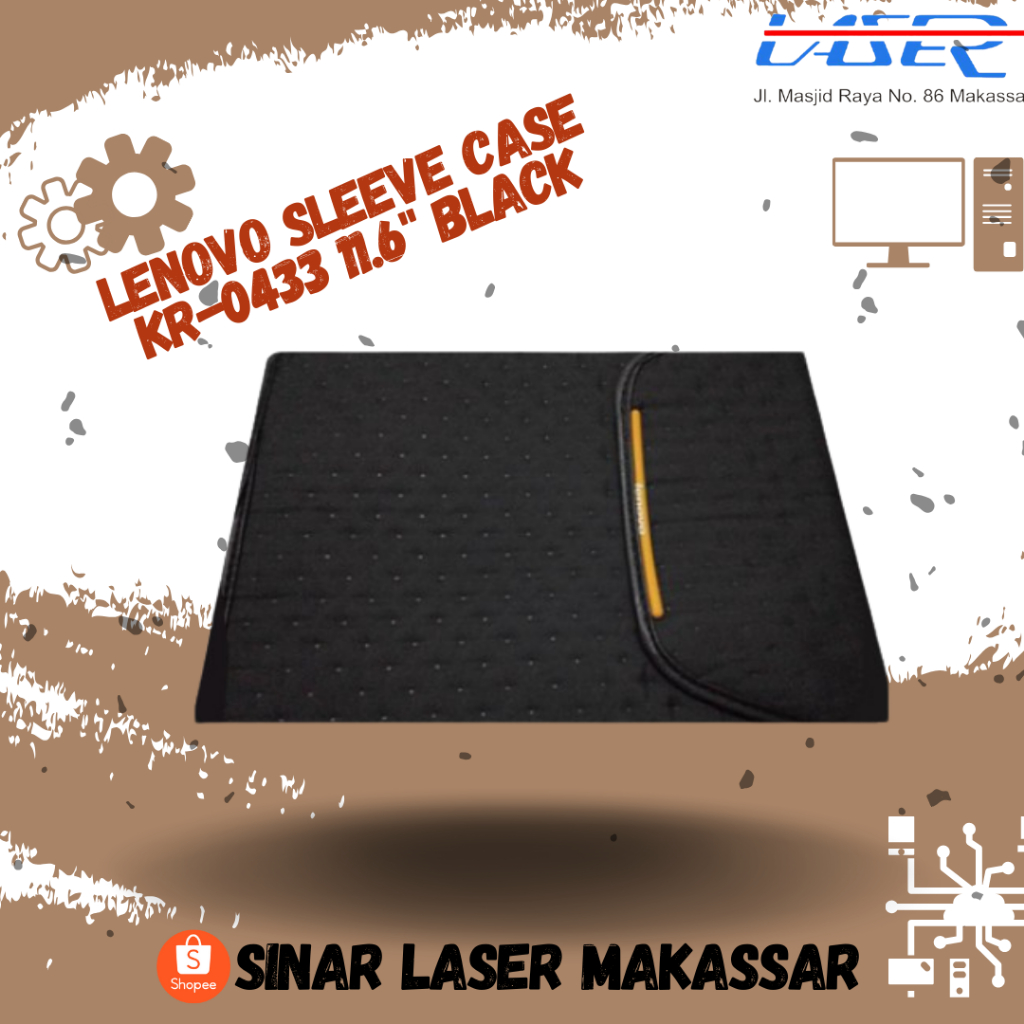 TAS LAPTOP LENOVO SLEEVE CASE 11.6 INC BLACK