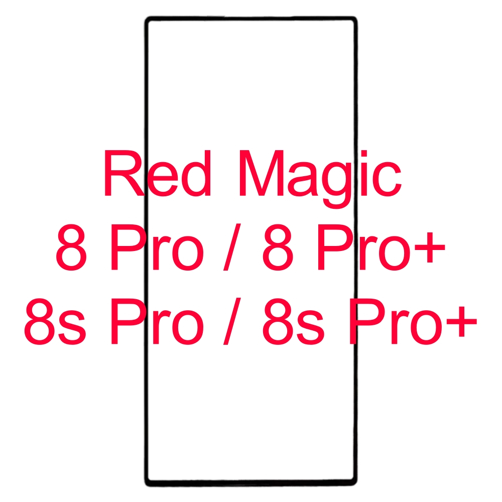 Kaca LCD - Kaca Depan - Nubia Red Magic 8 Pro NX729J / Nubia Red Magic 8 Pro+ / Nubia Red Magic 8s P