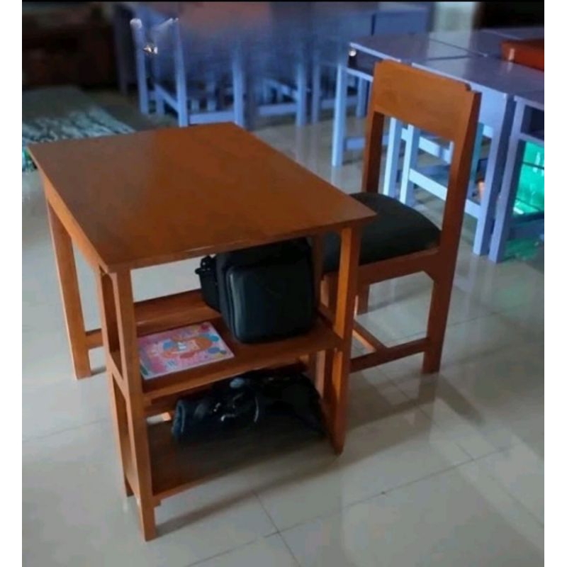 Meja Kursi Sekolah custom 80x60x75 cm