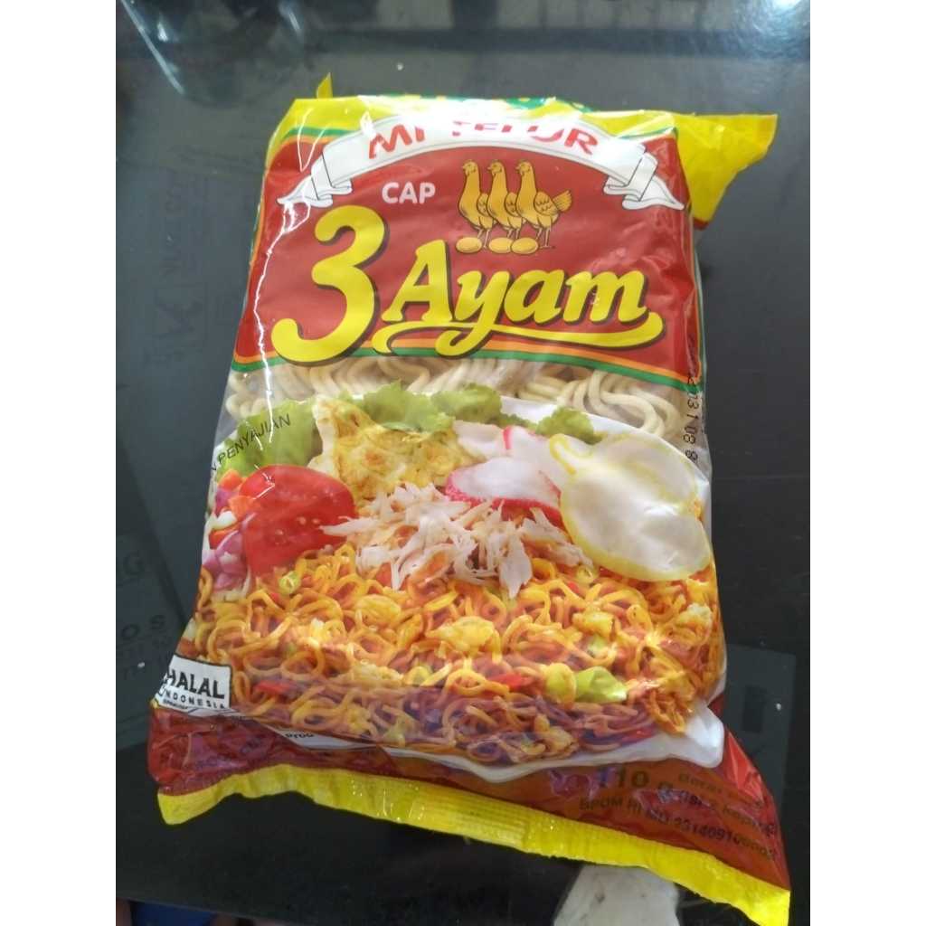 

Mie Telur Cap 3 Ayam