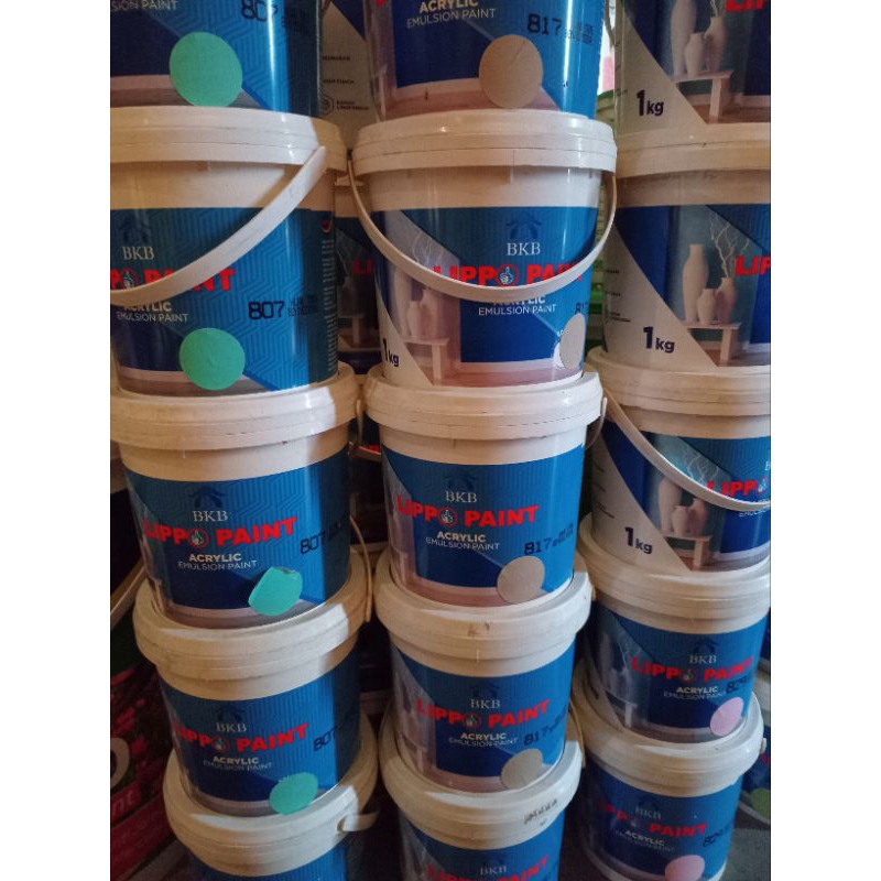 cat lippo paint kemasan 1kg