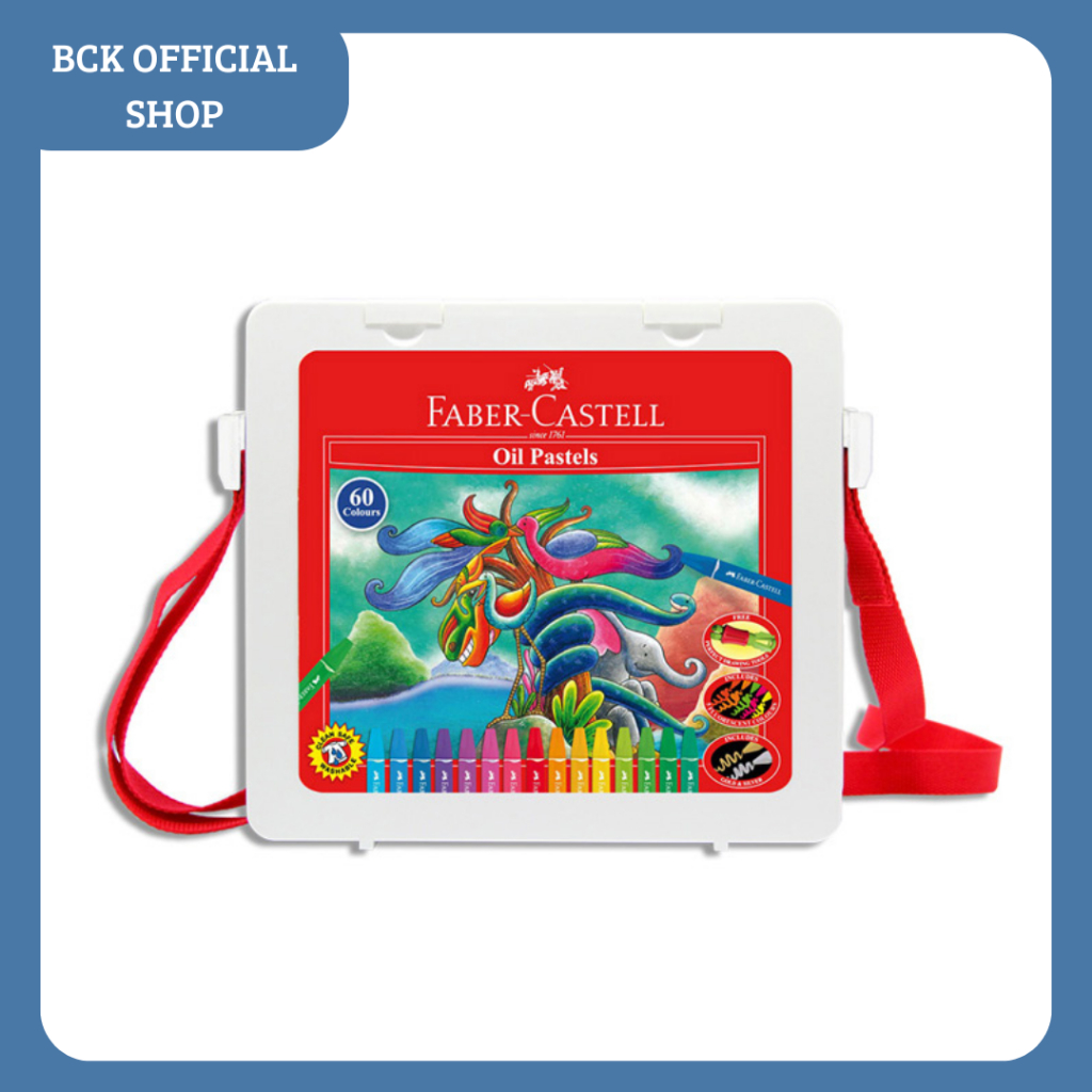 

Crayon / Pewarna / Hexagonal Oil Pastel 60 Faber Castell (Set)