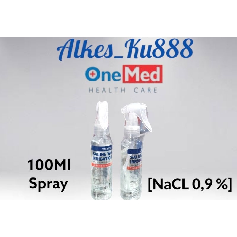 ONEMED SALINE WOUND IRRIGATION SPRAY 100ML [NACL 0,9%]