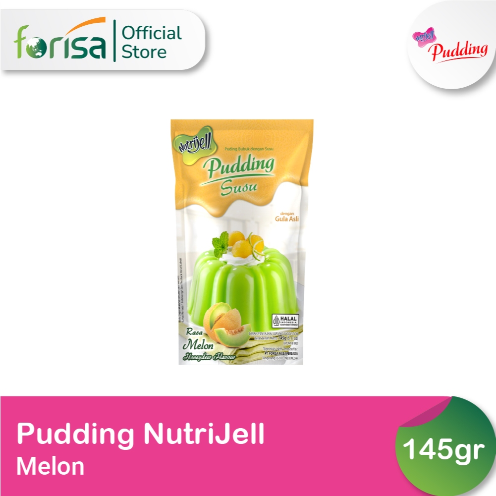 

Pudding Nutrijell Susu Rasa Melon 145 gr